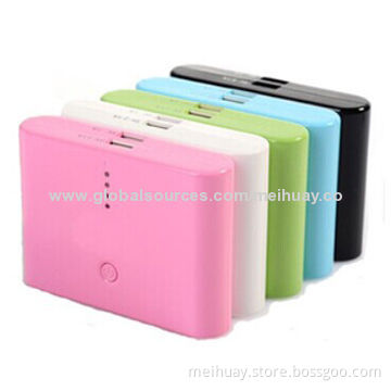 Dual USB 12000mAh Power Banks, 5V DC/1A Input